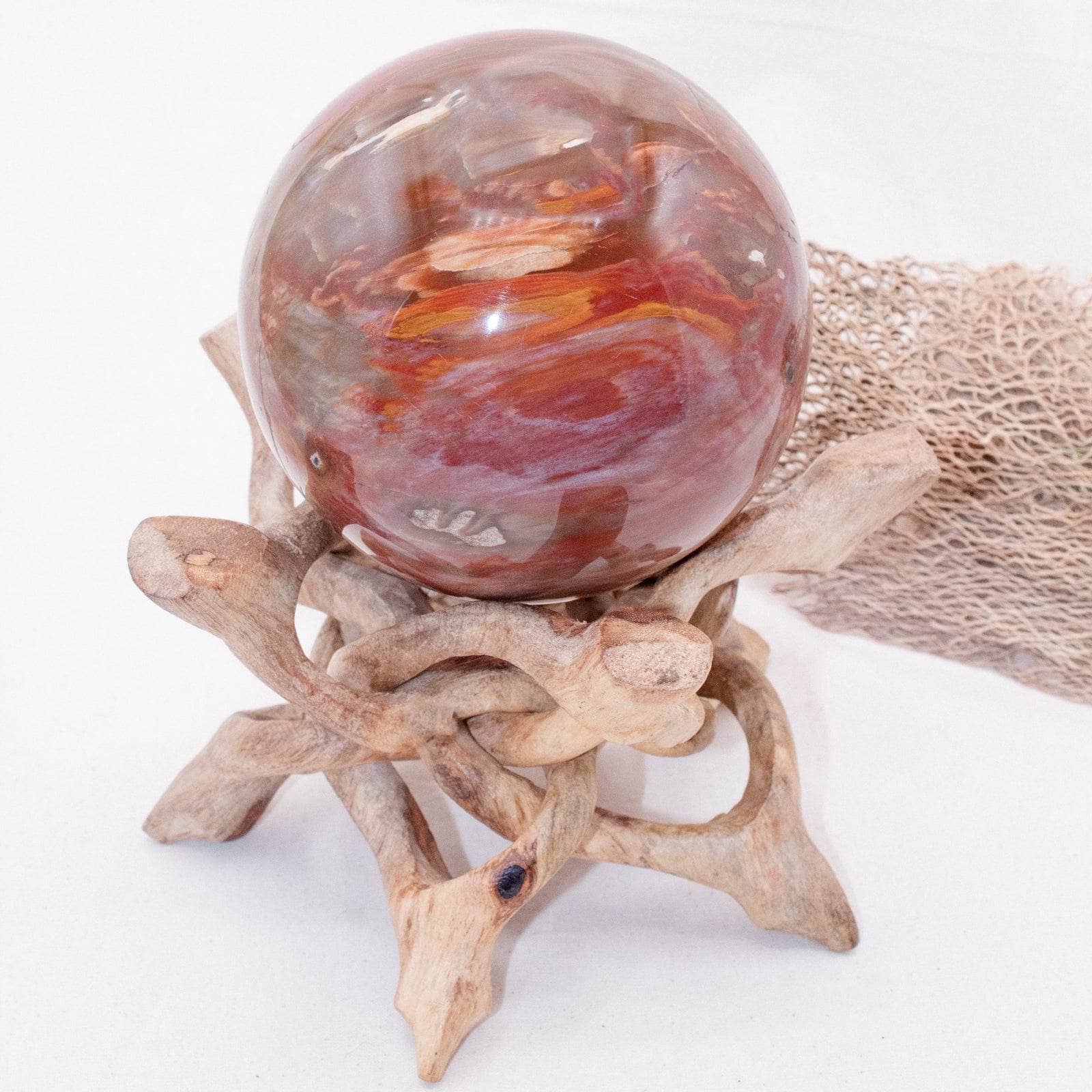 Petrified Wood Sphere