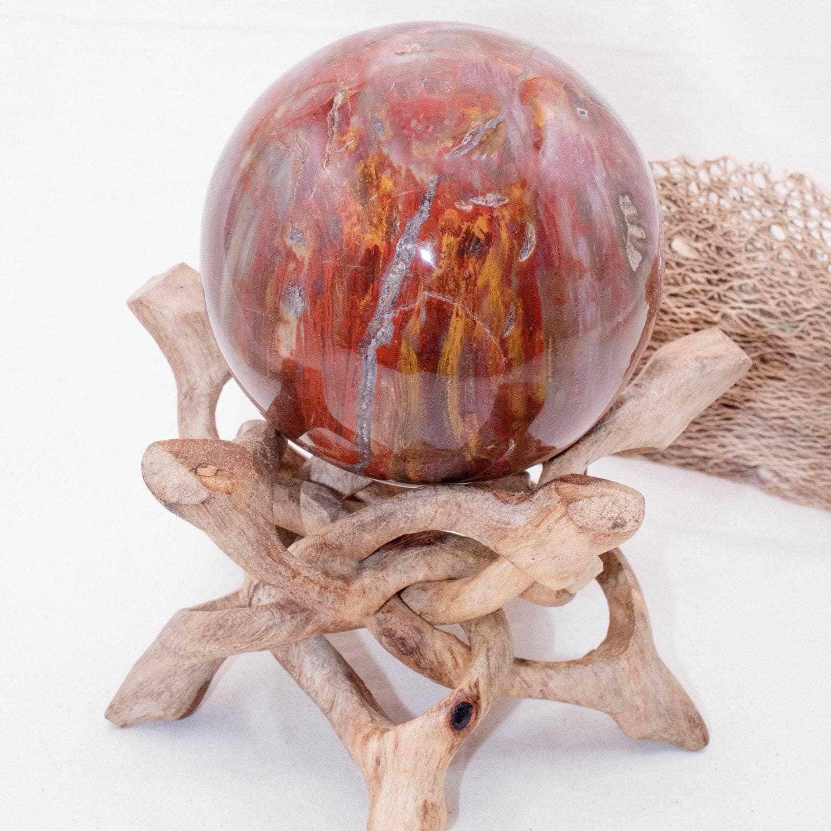 Petrified Wood Sphere