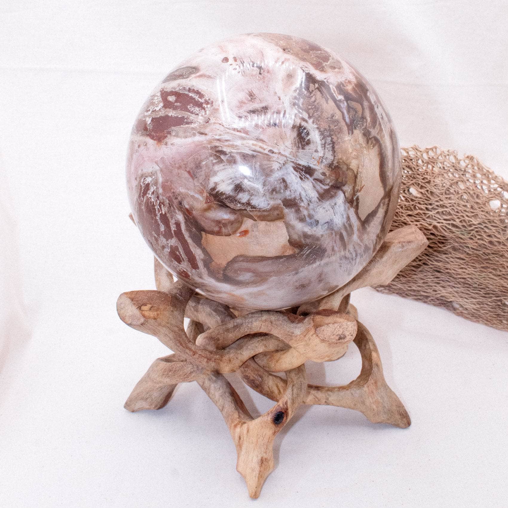 Petrified Wood Sphere