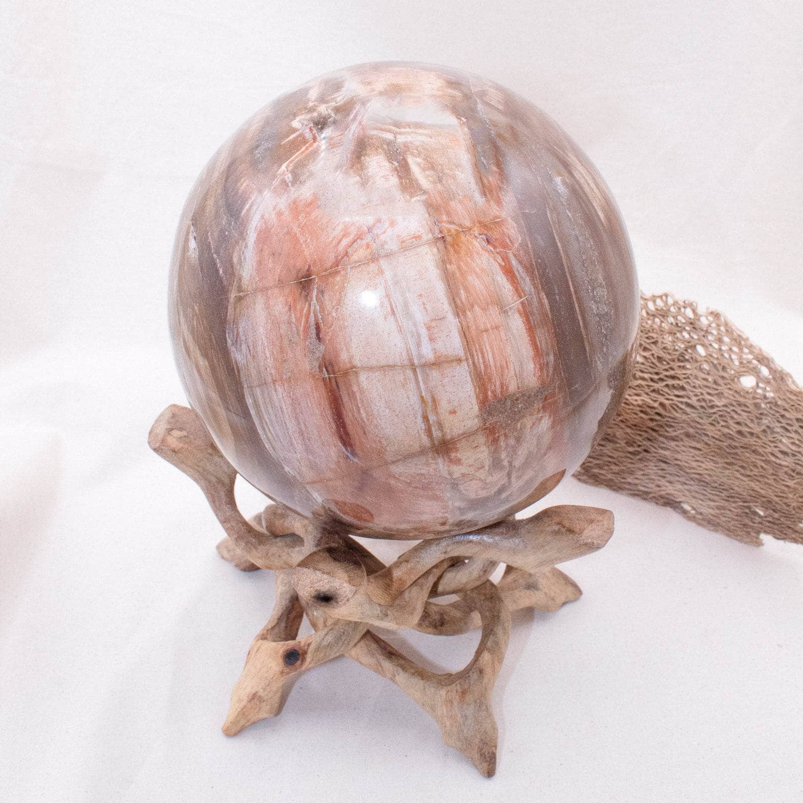 Petrified Wood Sphere