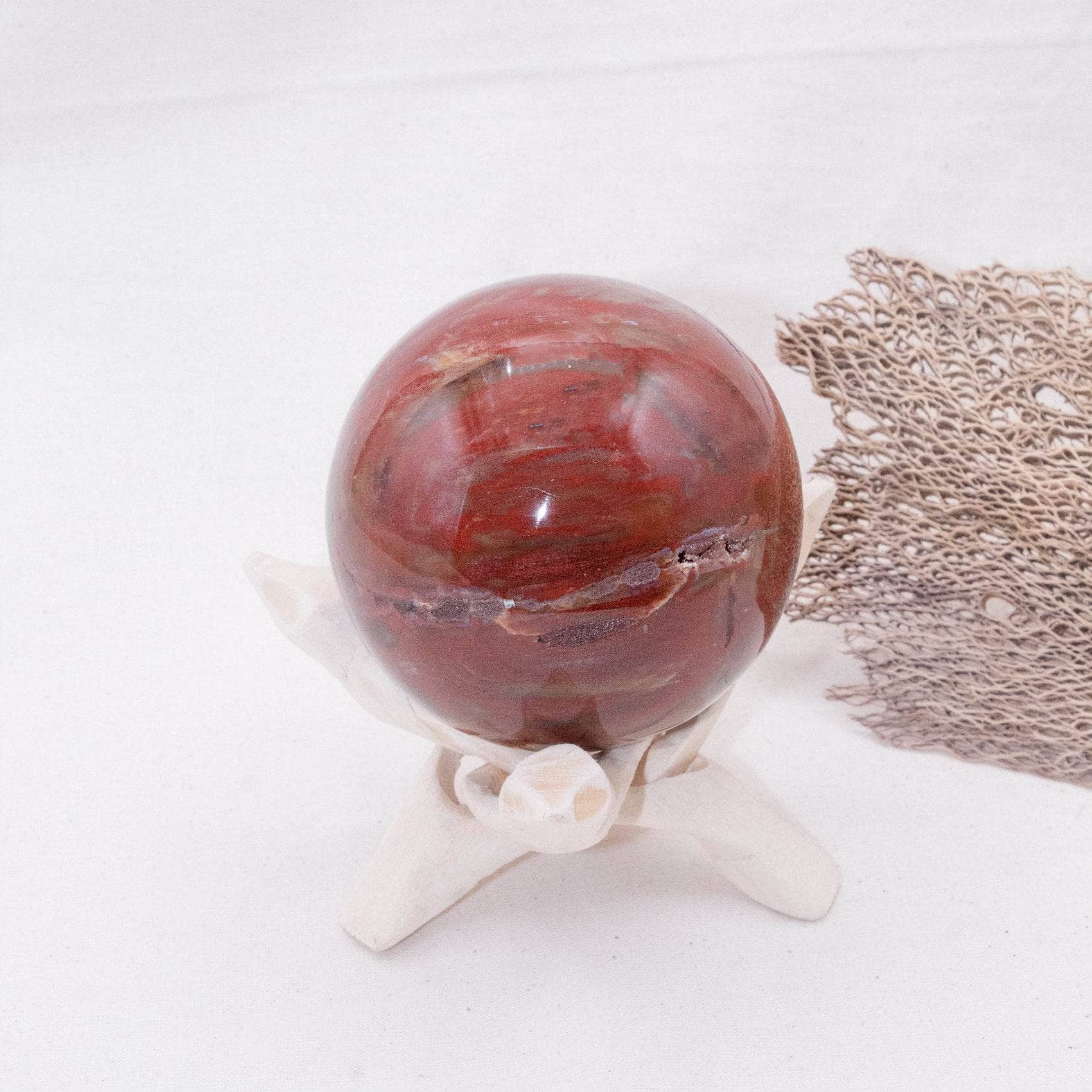 Petrified Wood Sphere