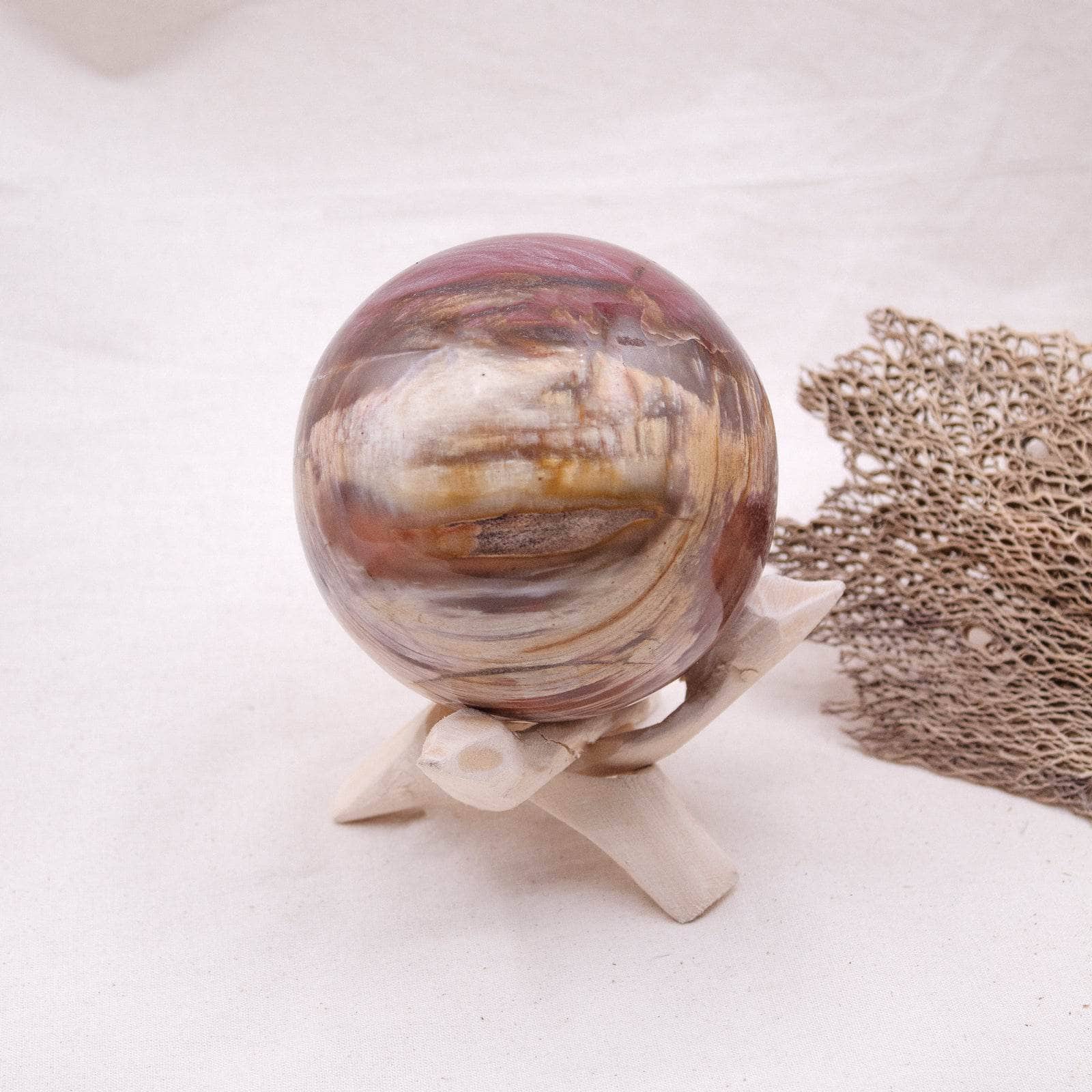 Petrified Wood Sphere