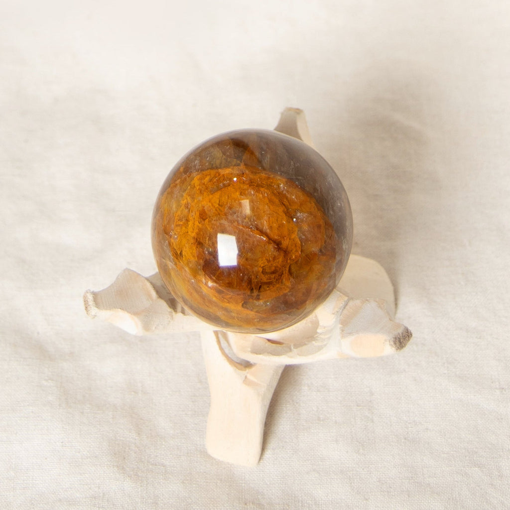 Golden Healer Quartz Sphere - 1 of a Kind