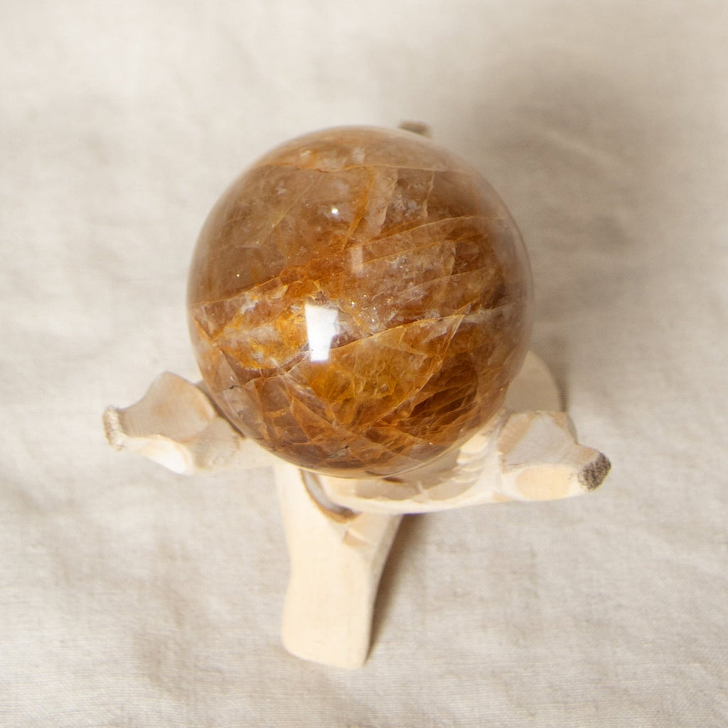 Golden Healer Quartz Sphere - 1 of a Kind