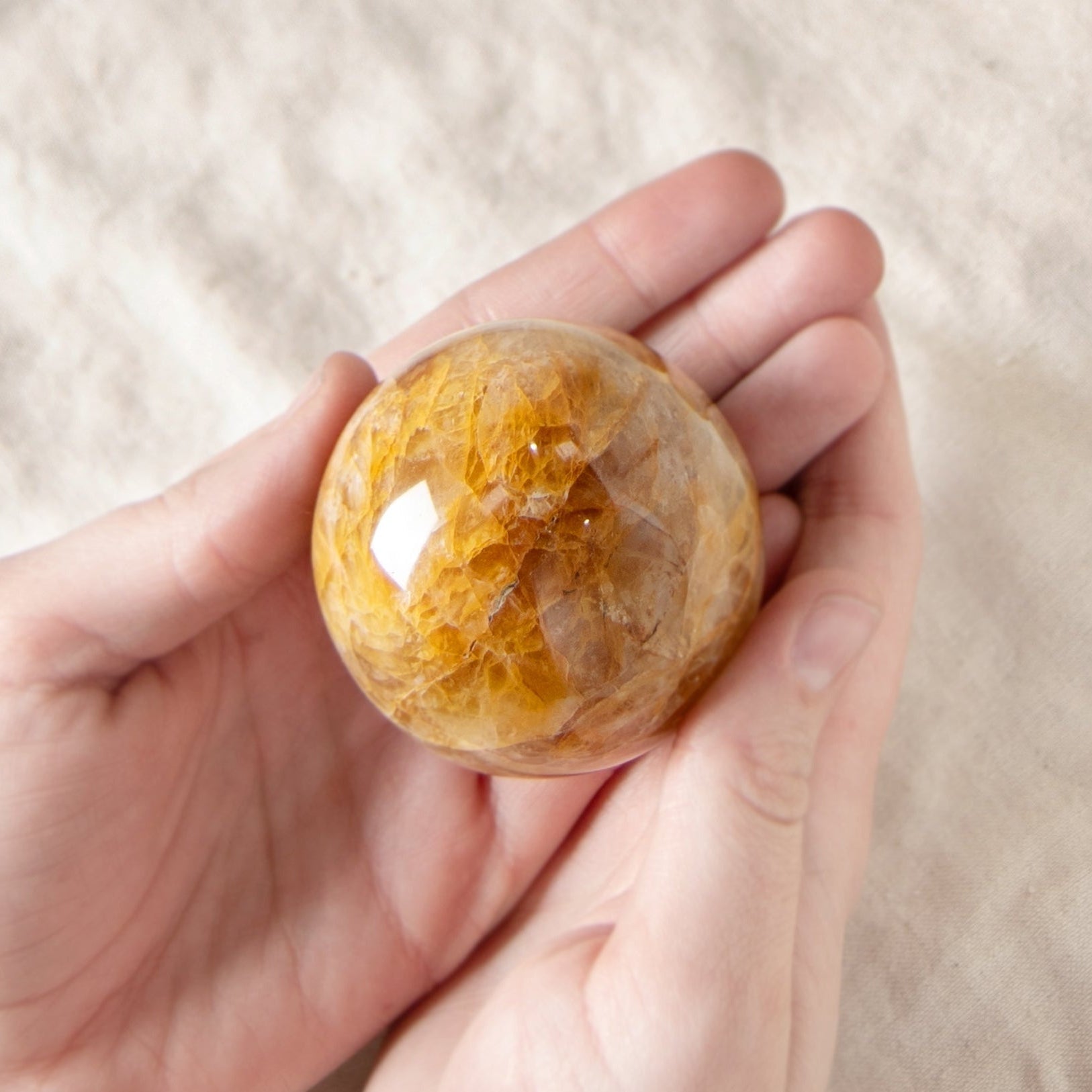 Golden Healer Quartz Sphere - 1 of a Kind