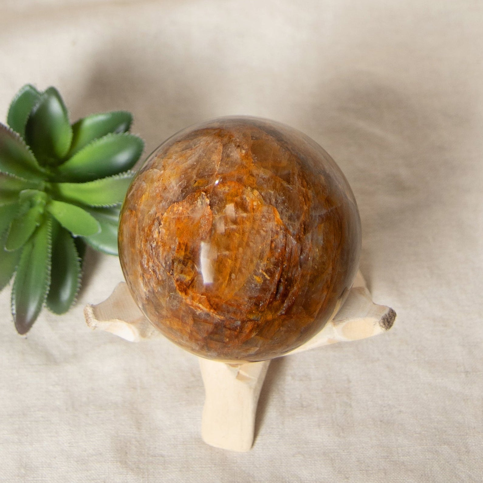 Golden Healer Quartz Sphere - 1 of a Kind