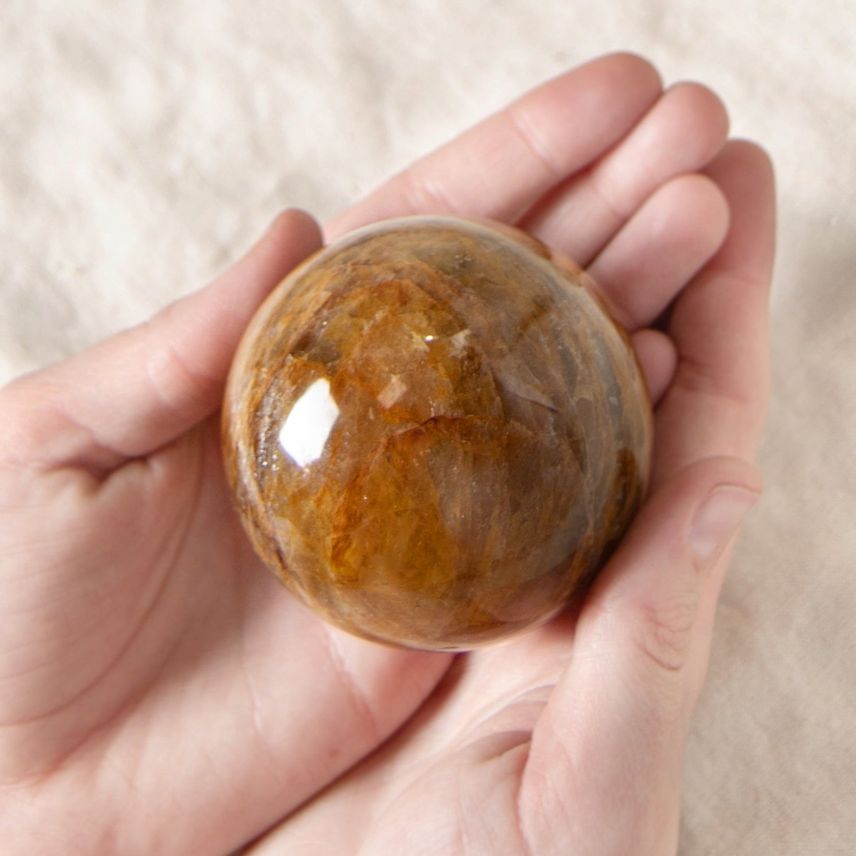 Golden Healer Quartz Sphere - 1 of a Kind