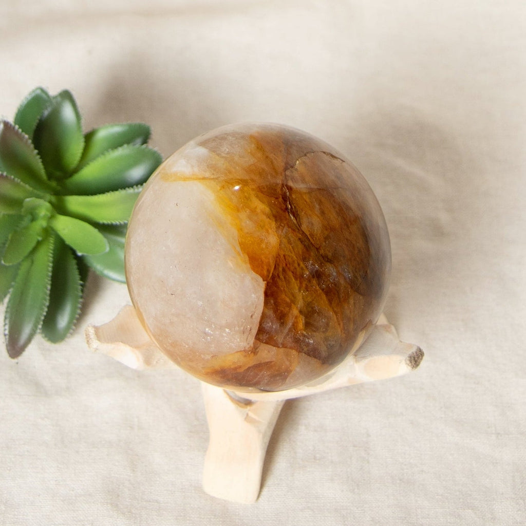 Golden Healer Quartz Sphere - 1 of a Kind