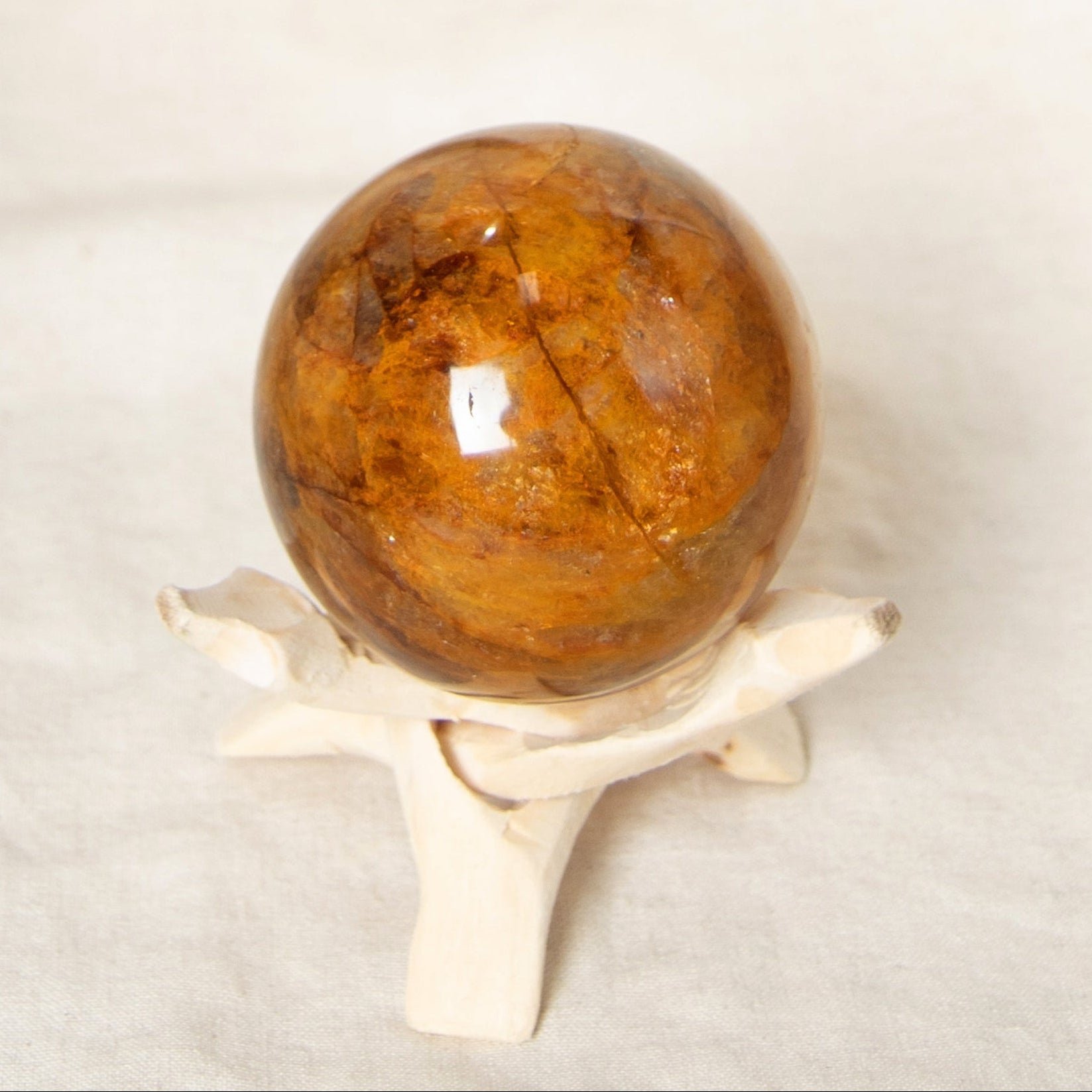 Golden Healer Quartz Sphere - 1 of a Kind