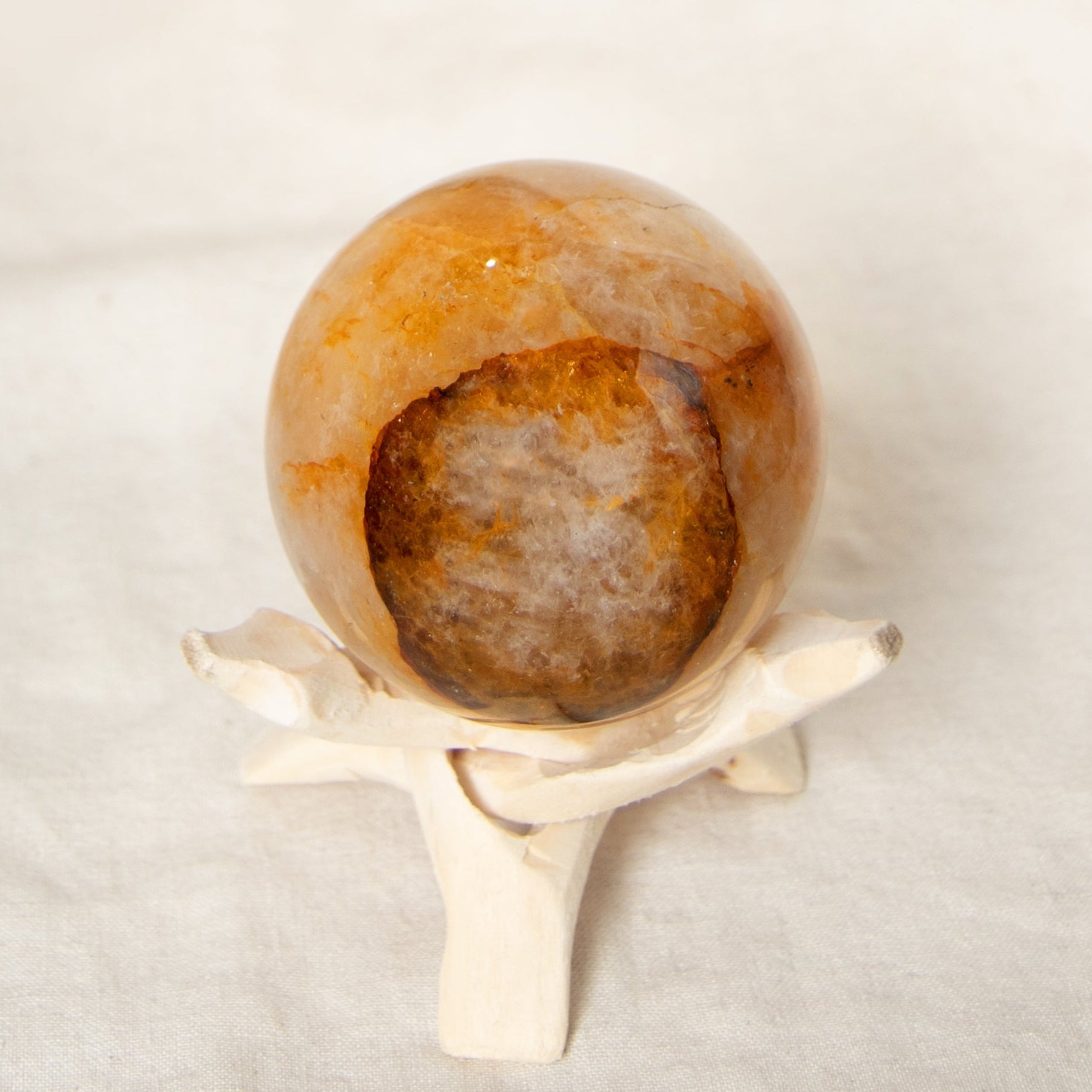 Golden Healer Quartz Sphere - 1 of a Kind