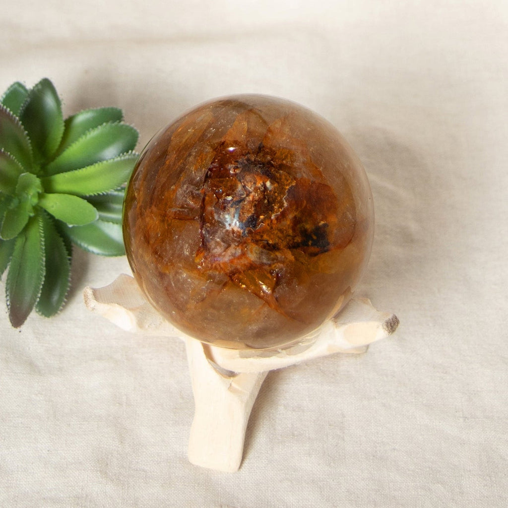 Golden Healer Quartz Sphere - 1 of a Kind