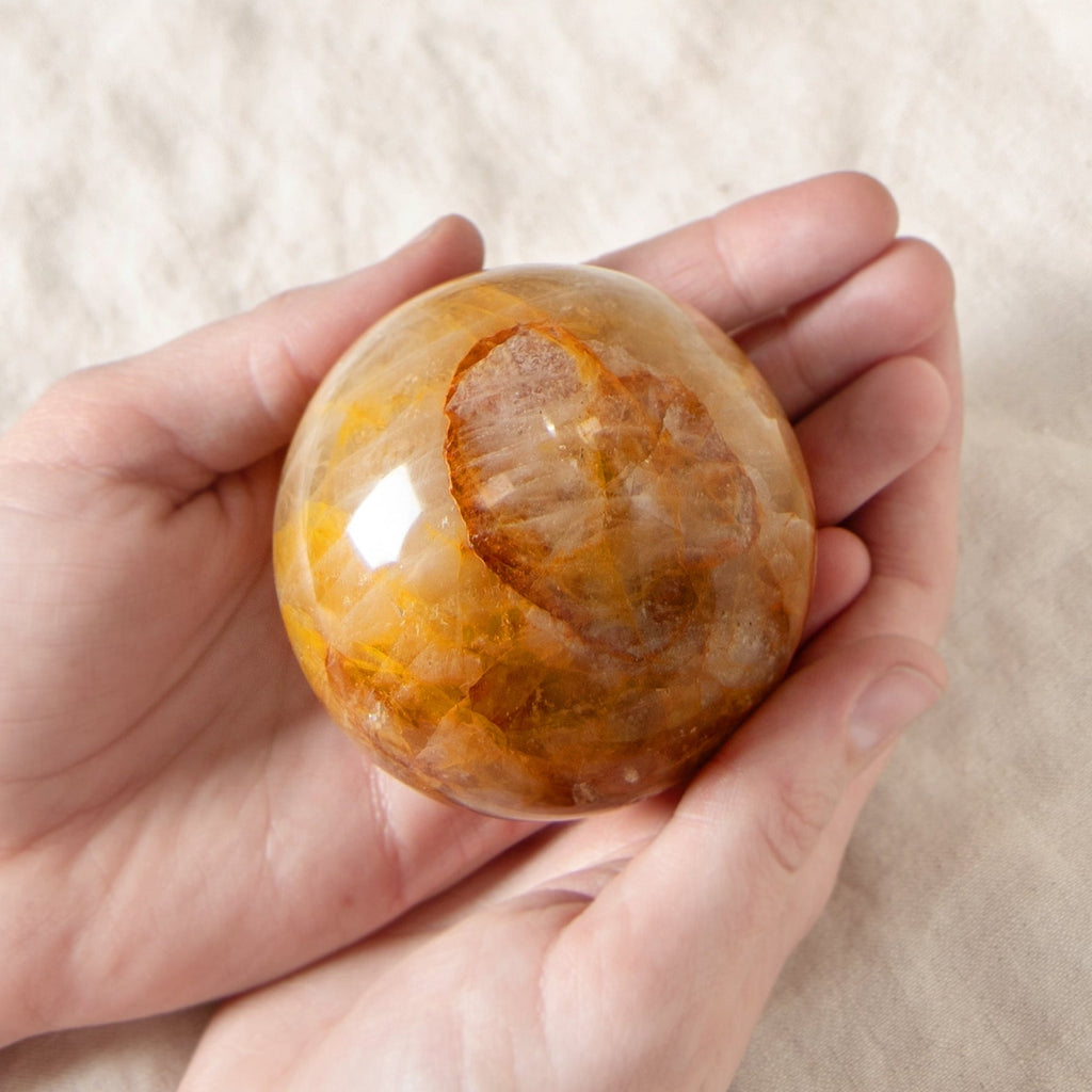 Golden Healer Quartz Sphere - 1 of a Kind