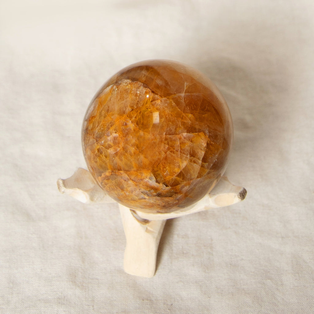 Golden Healer Quartz Sphere - 1 of a Kind