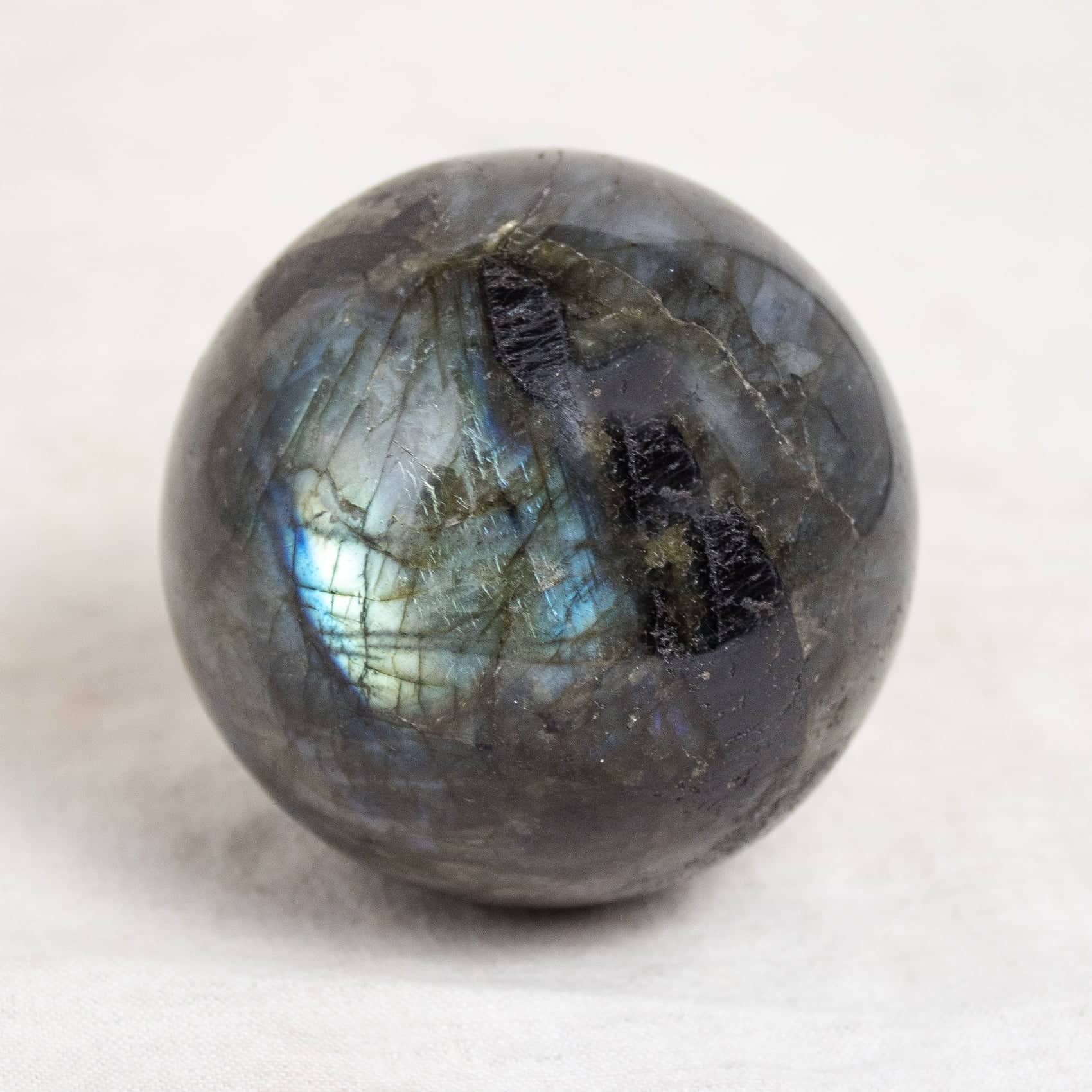 Labradorite Blue Flame Sphere - Large - 1 of a Kind