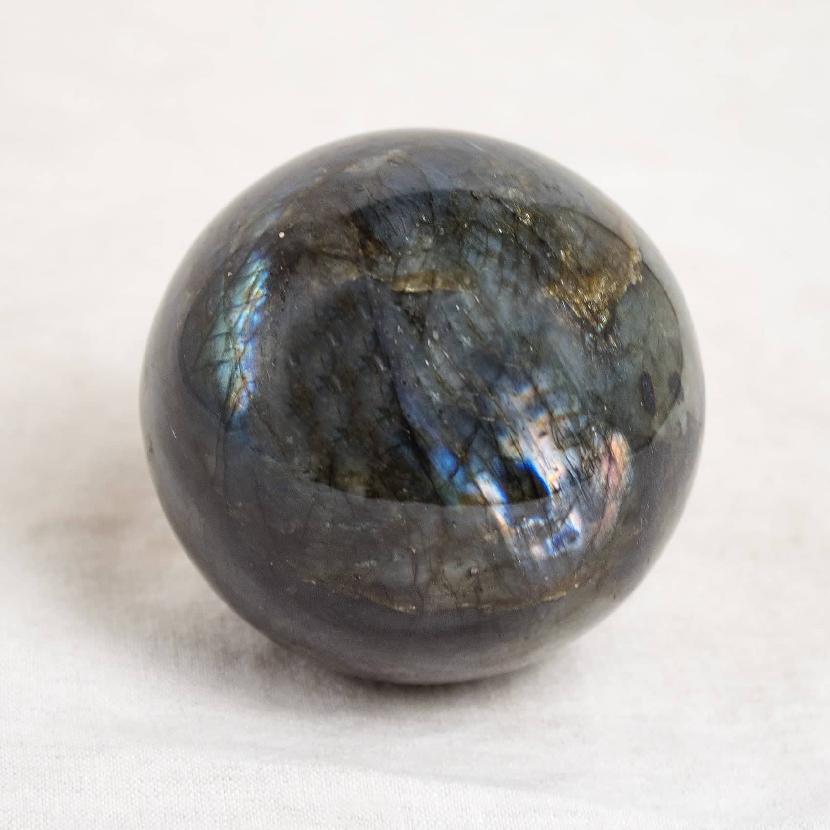 Labradorite Blue Flame Sphere - Large - 1 of a Kind