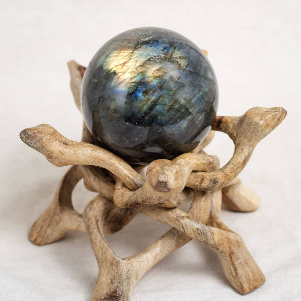 Labradorite Blue Flame Sphere - Large - 1 of a Kind