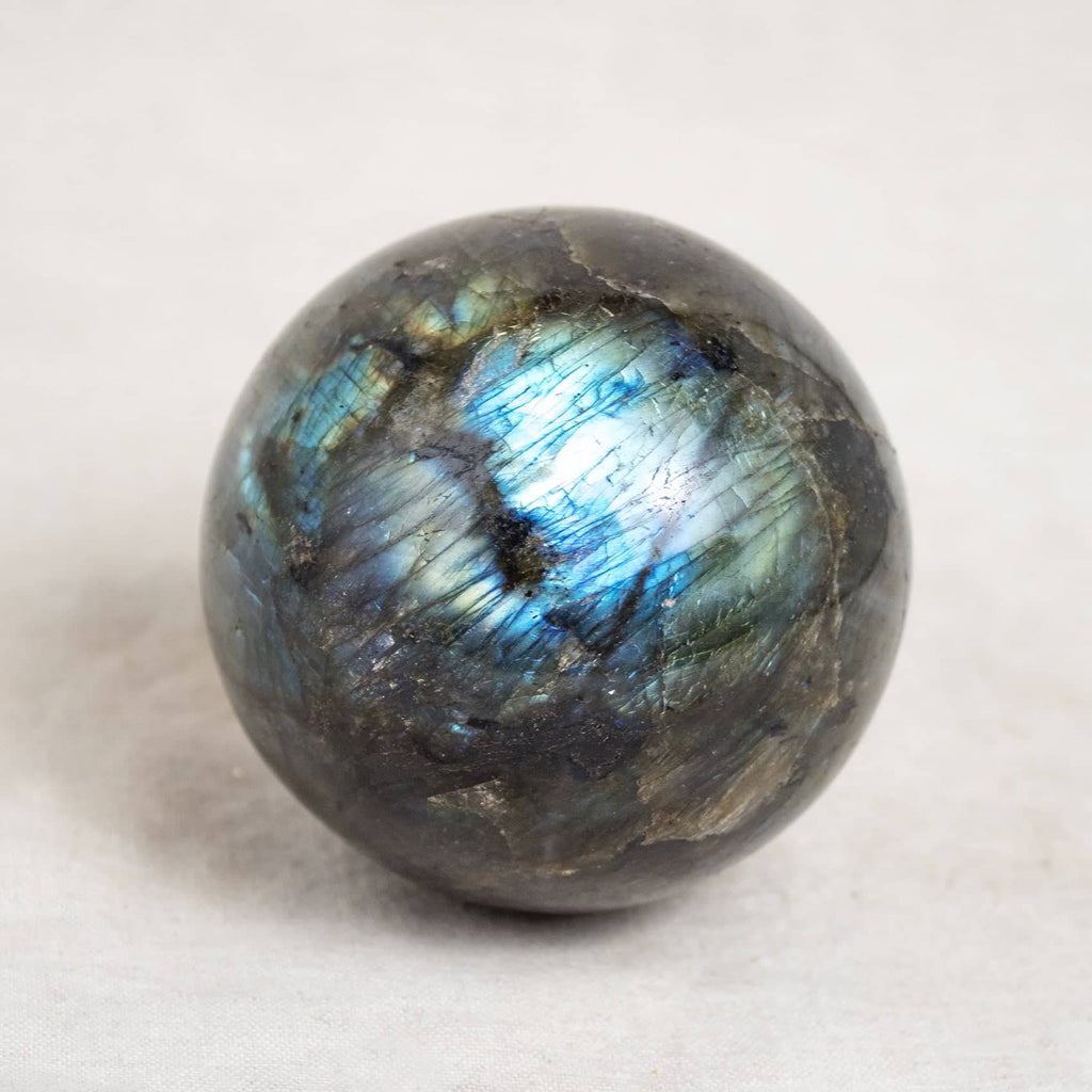 Labradorite Blue Flame Sphere - Large - 1 of a Kind