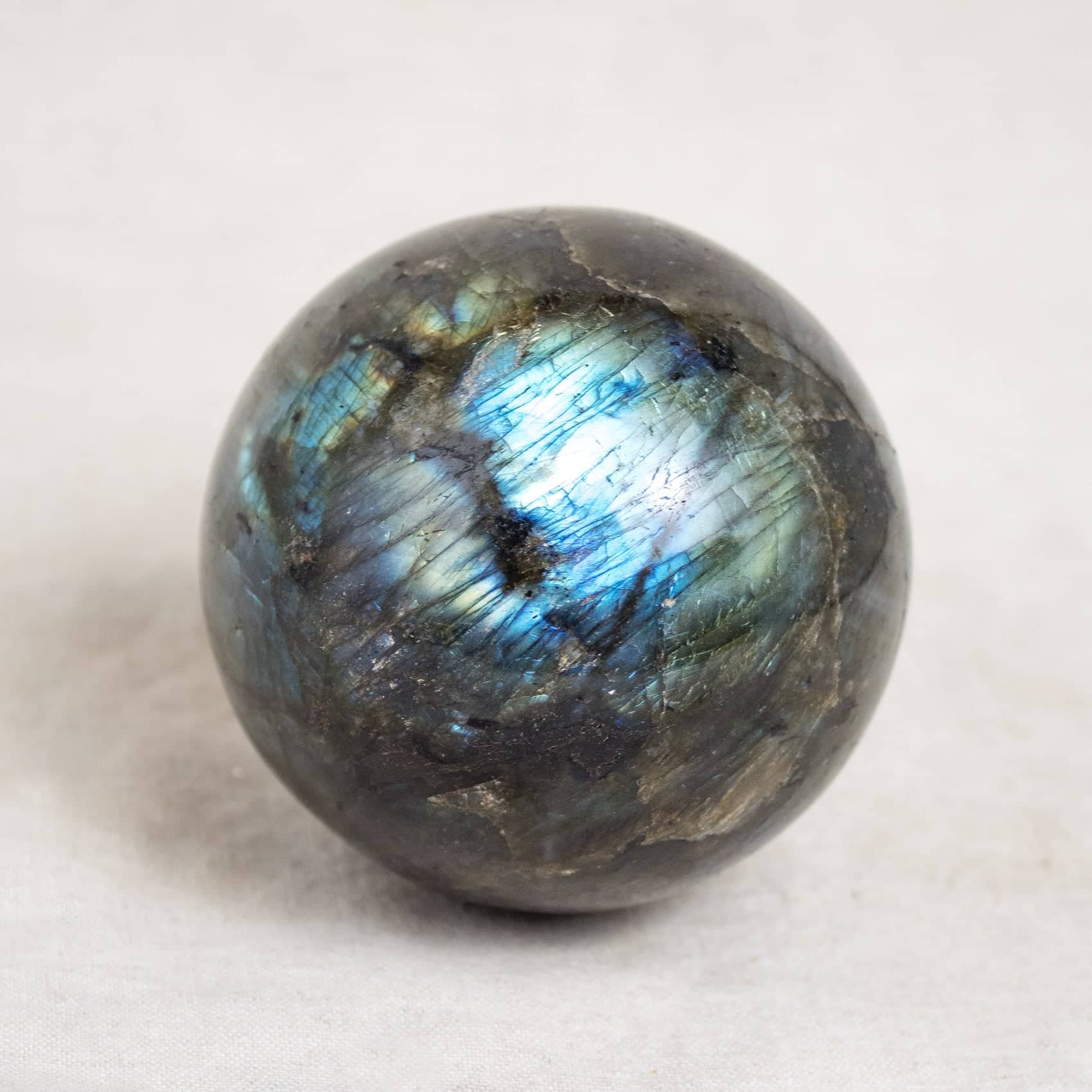 Labradorite Blue Flame Sphere - Large - 1 of a Kind