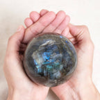 Labradorite Blue Flame Sphere - Large - 1 of a Kind