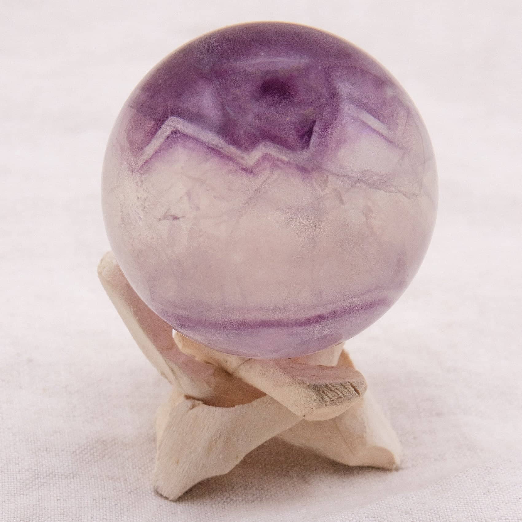 Rainbow Fluorite Sphere - 1 of  a Kind