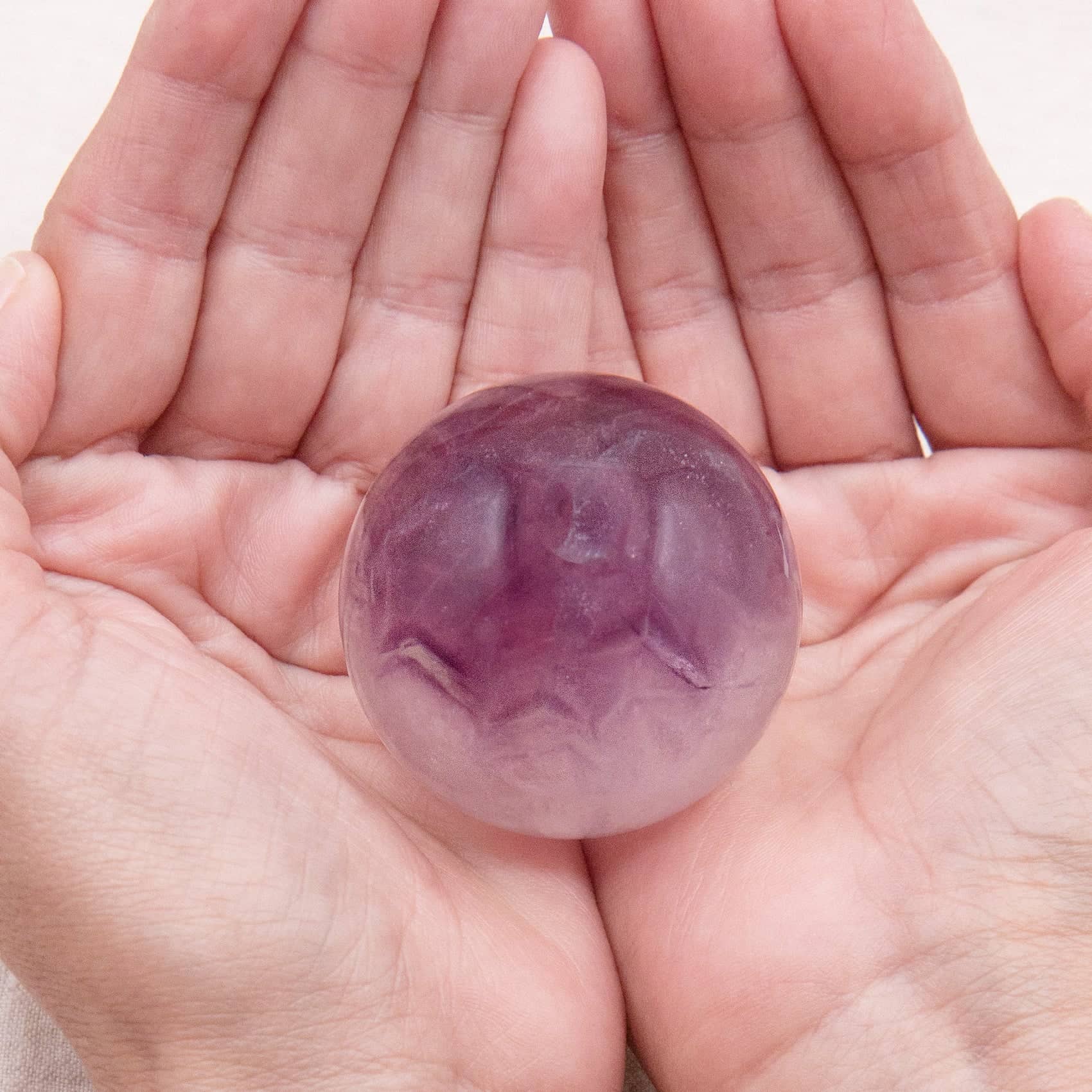 Rainbow Fluorite Sphere - 1 of  a Kind