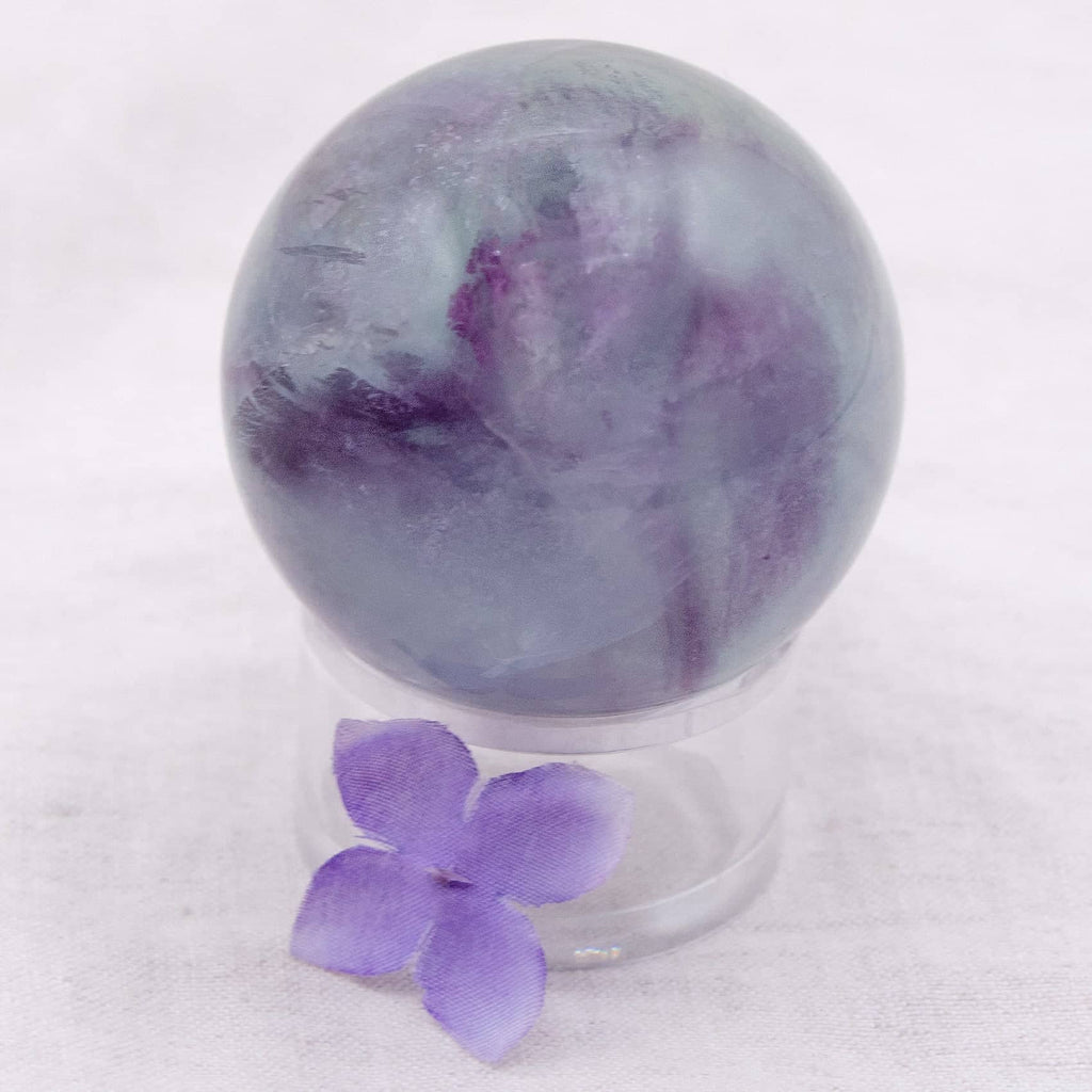Rainbow Fluorite Sphere - 1 of  a Kind