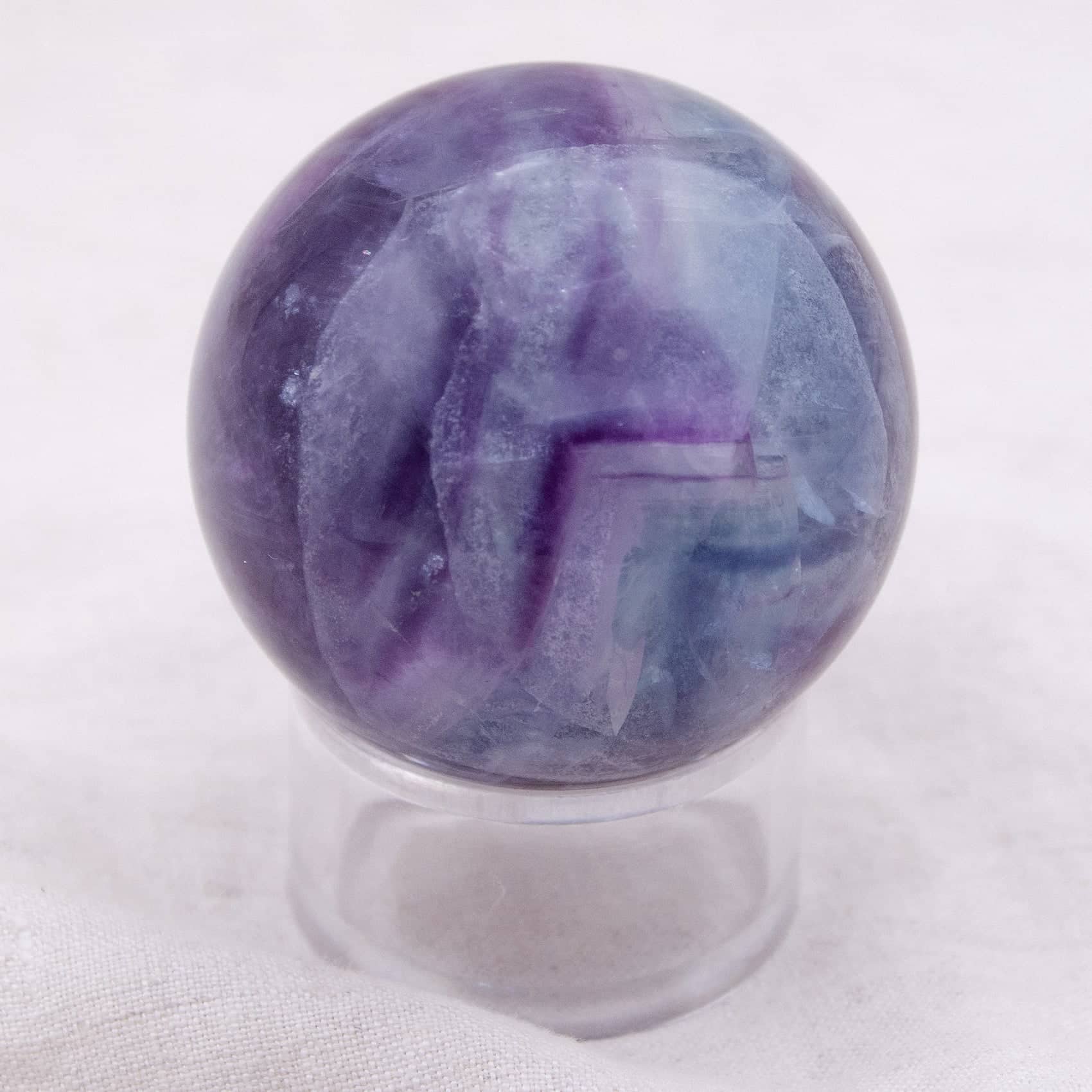 Rainbow Fluorite Sphere - 1 of  a Kind