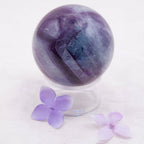 Rainbow Fluorite Sphere - 1 of  a Kind