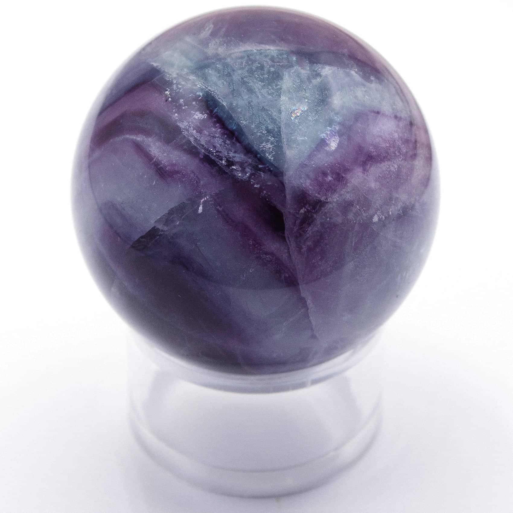 Rainbow Fluorite Sphere - 1 of  a Kind
