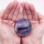 Rainbow Fluorite Sphere - 1 of  a Kind