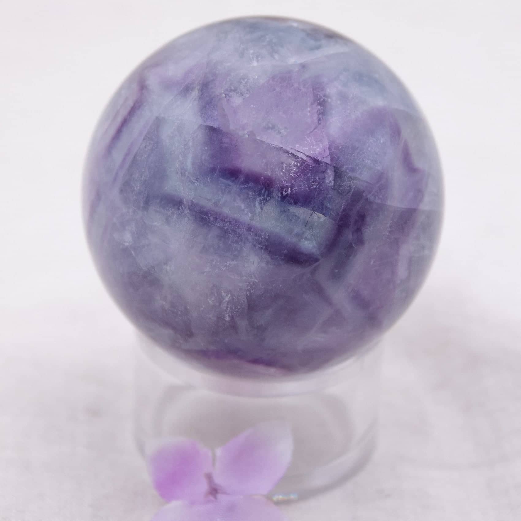 Rainbow Fluorite Sphere - 1 of  a Kind
