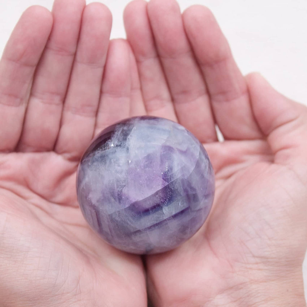 Rainbow Fluorite Sphere - 1 of  a Kind