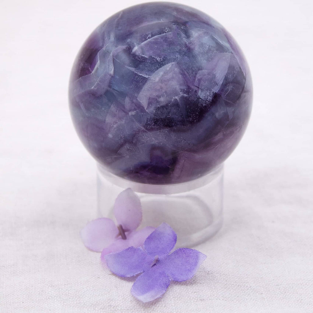 Rainbow Fluorite Sphere - 1 of  a Kind