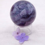 Rainbow Fluorite Sphere - 1 of  a Kind