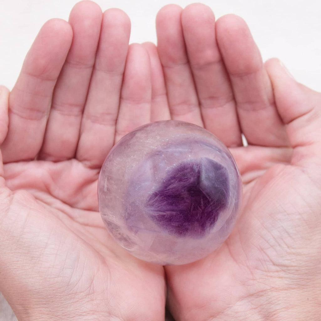 Rainbow Fluorite Sphere - 1 of  a Kind