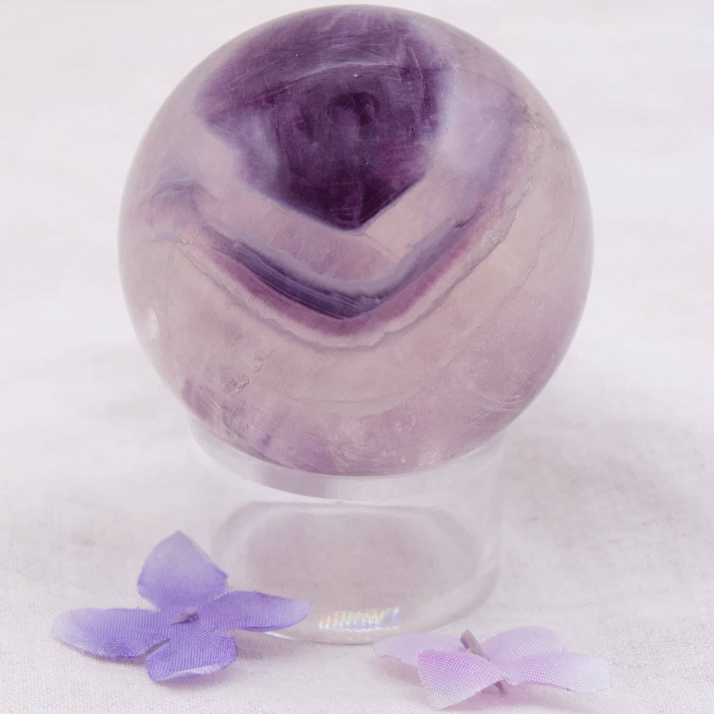 Rainbow Fluorite Sphere - 1 of  a Kind