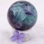 Rainbow Fluorite Sphere - 1 of  a Kind