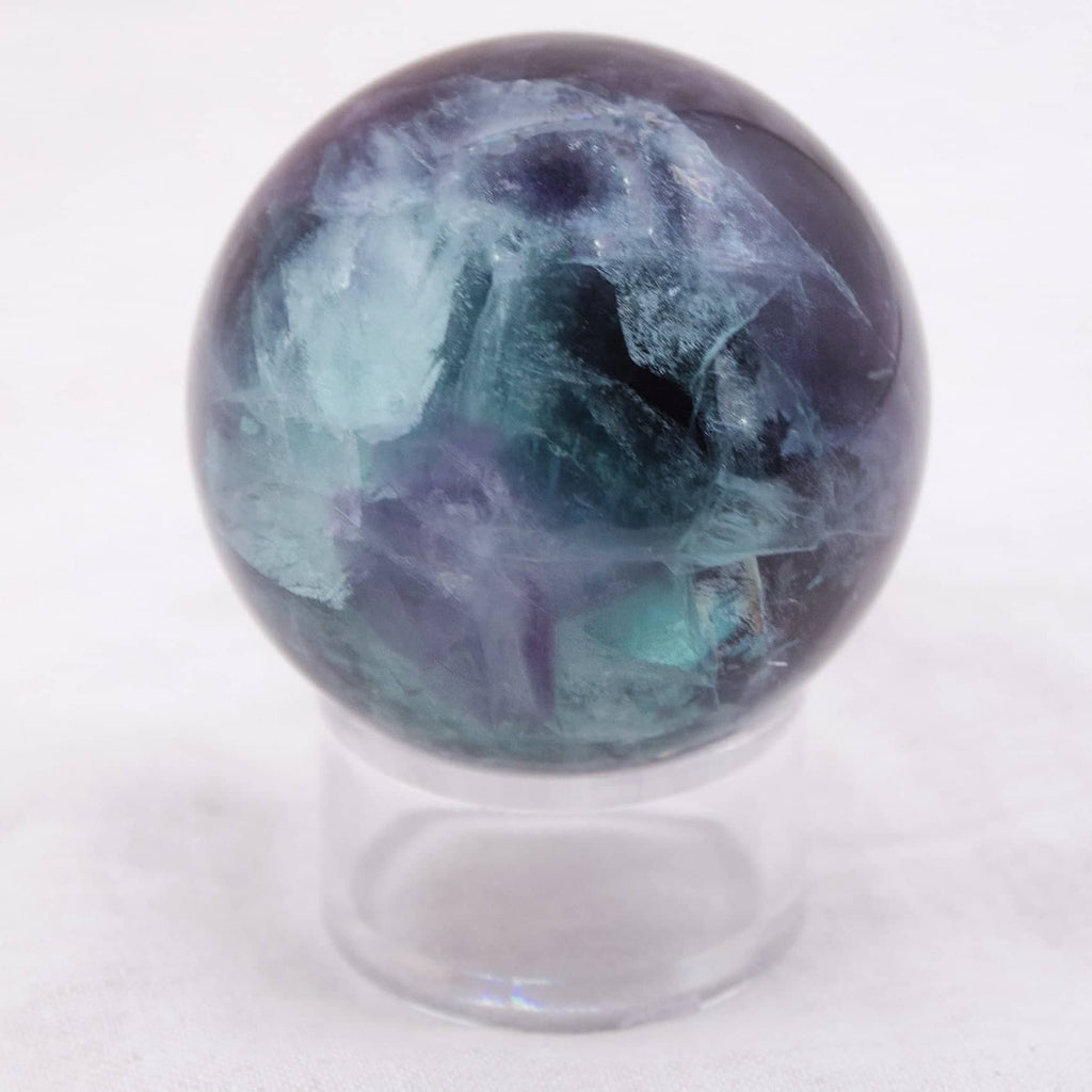 Rainbow Fluorite Sphere - 1 of  a Kind