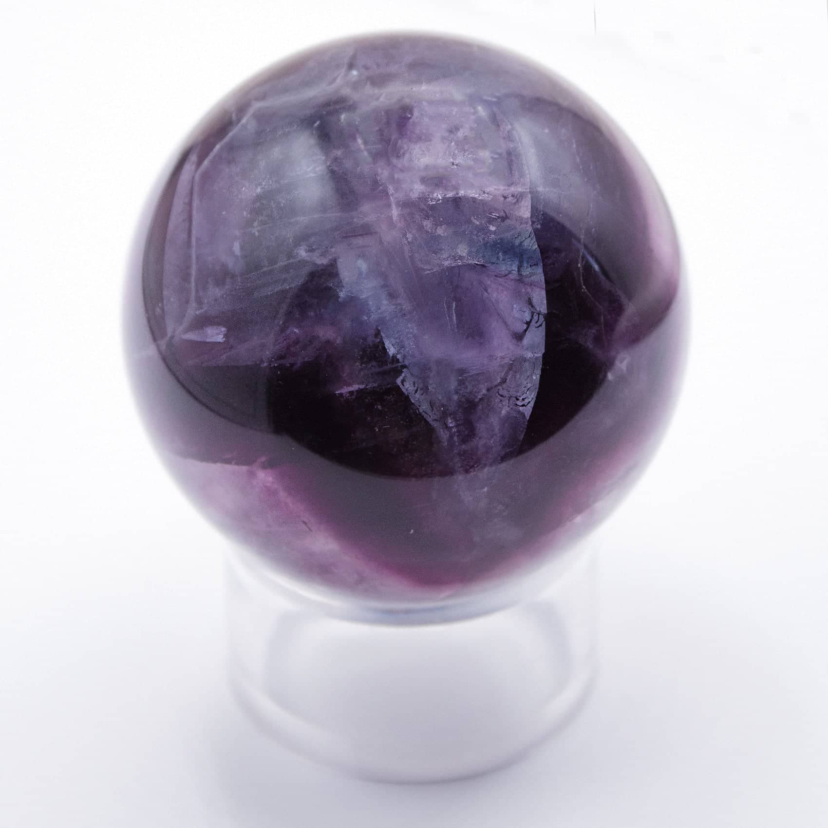 Rainbow Fluorite Sphere - 1 of  a Kind