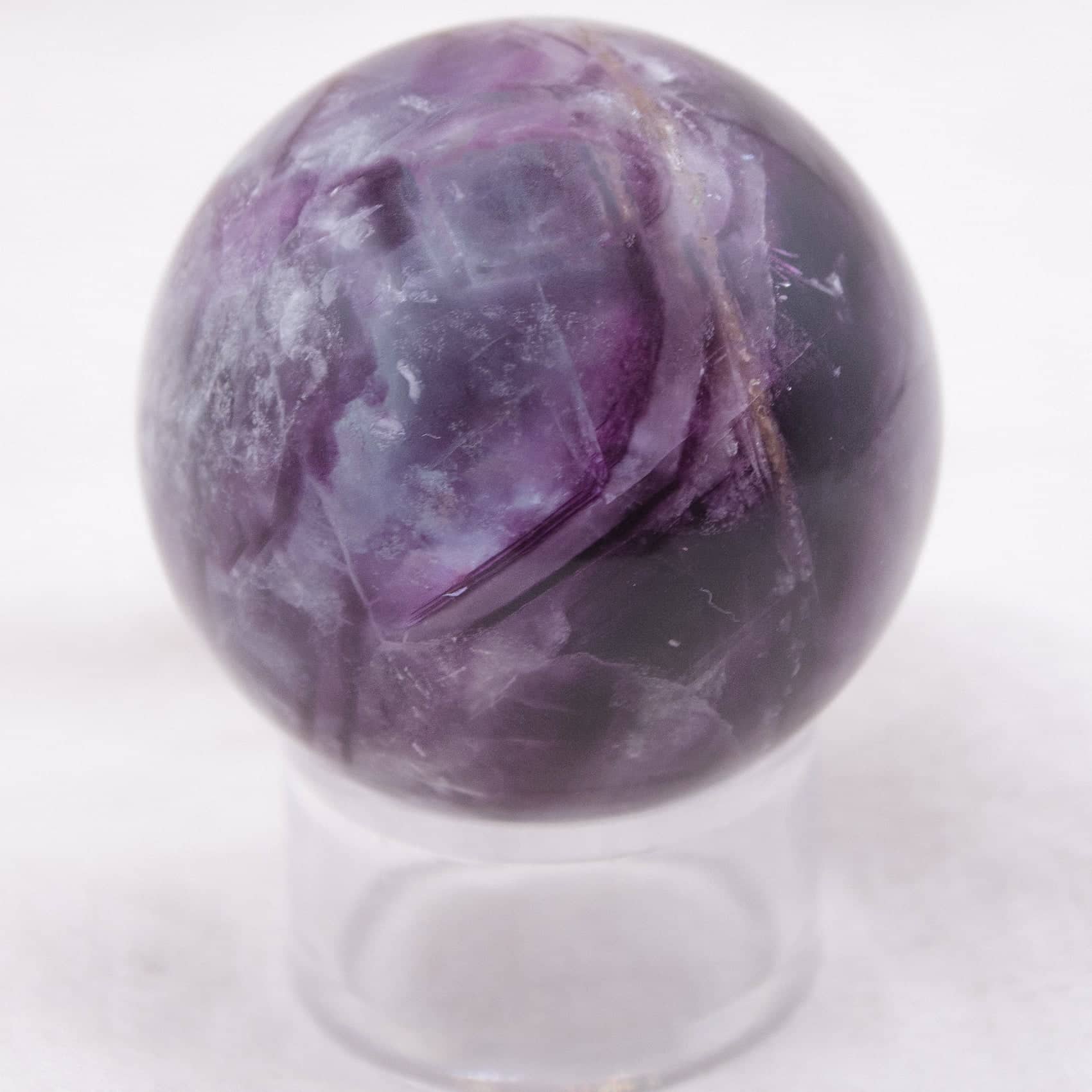 Rainbow Fluorite Sphere - 1 of  a Kind