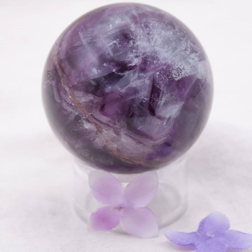 Rainbow Fluorite Sphere - 1 of  a Kind