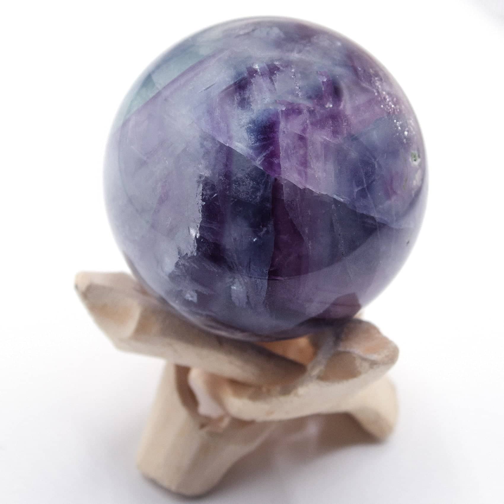 Rainbow Fluorite Sphere - 1 of  a Kind