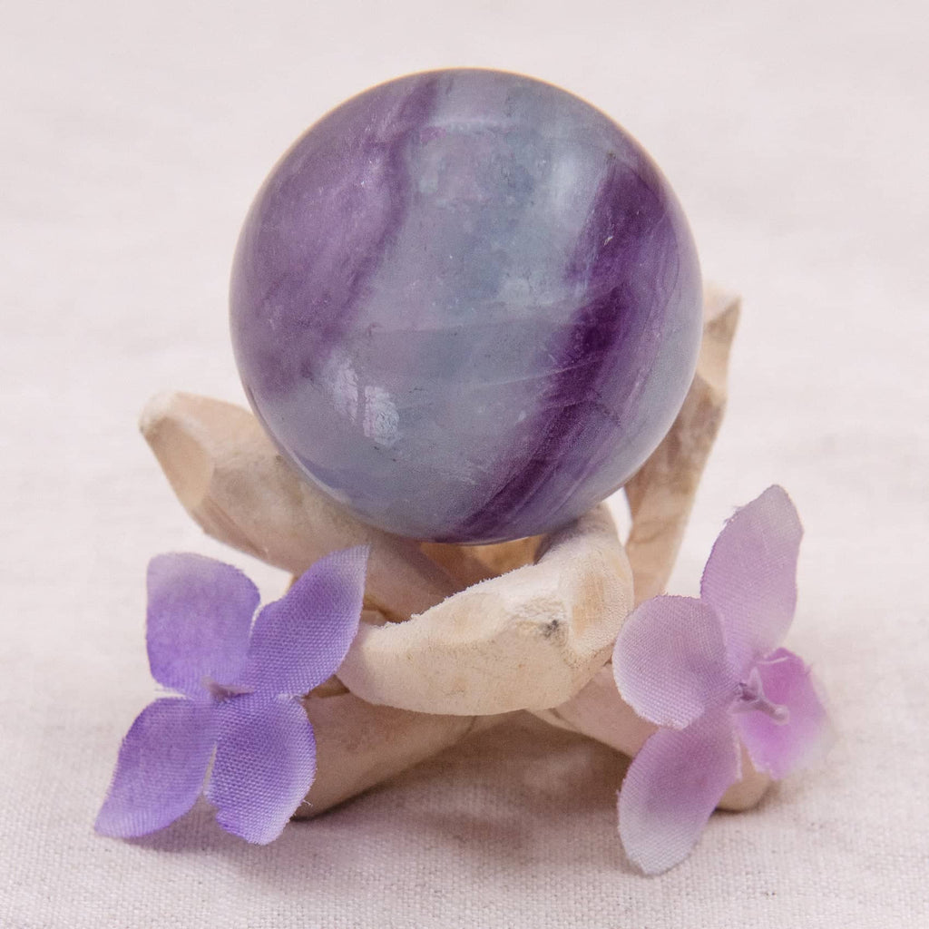Rainbow Fluorite Sphere - 1 of  a Kind
