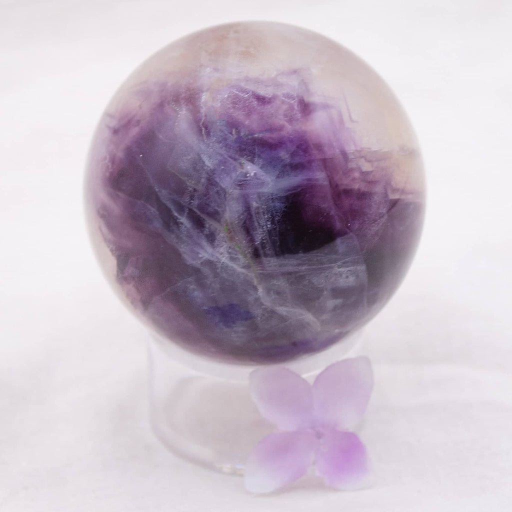 Rainbow Fluorite Sphere - 1 of  a Kind