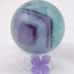 Rainbow Fluorite Sphere - 1 of  a Kind