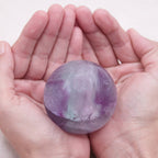 Rainbow Fluorite Sphere - 1 of  a Kind