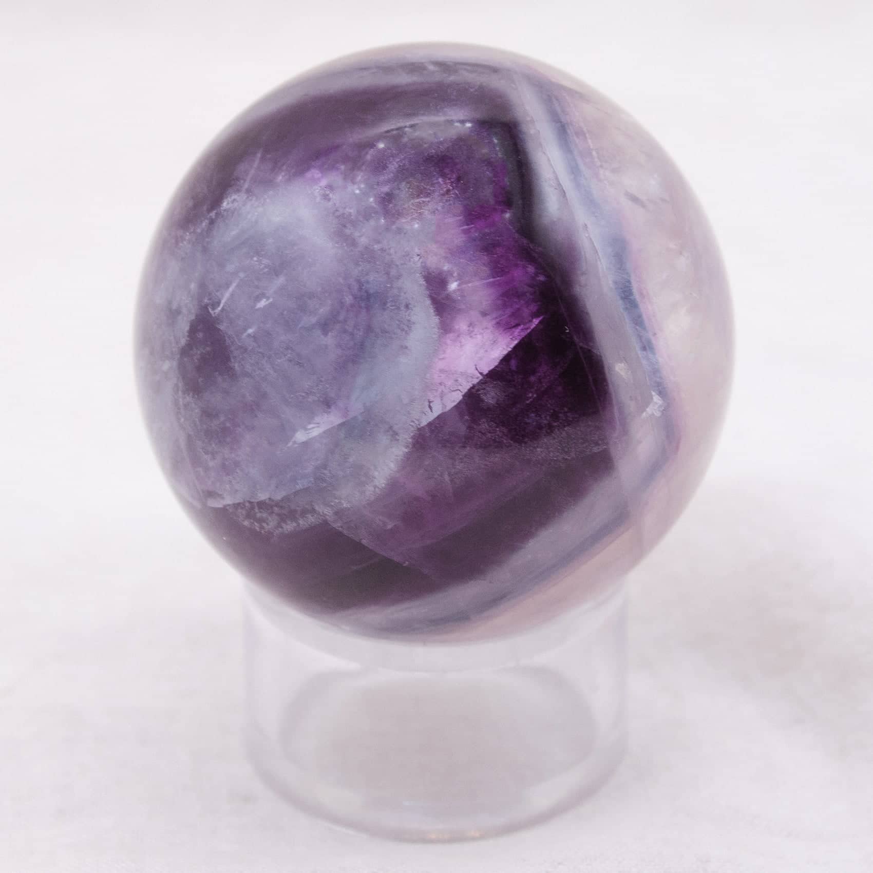 Rainbow Fluorite Sphere - 1 of  a Kind