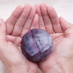 Rainbow Fluorite Sphere - 1 of  a Kind