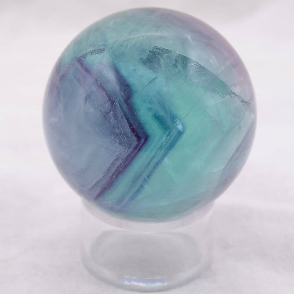 Rainbow Fluorite Sphere - 1 of  a Kind