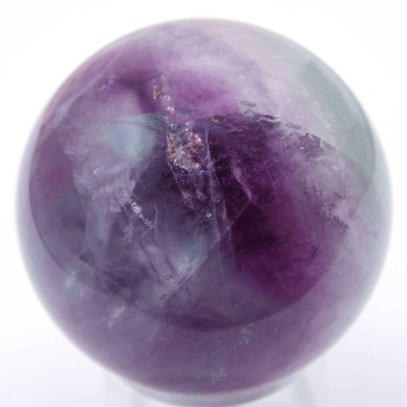 Rainbow Fluorite Sphere - 1 of  a Kind